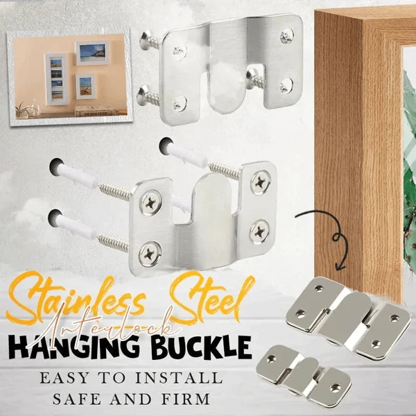 🔥Stainless Steel Interlock Hanging Buckle👍